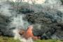 Lava from Hawaii's Kilauea volcano threatens to destroy a nearby town Lava from Hawaii's Kilauea volcano threatens to destroy a nearby town