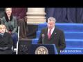 NYC Mayor Bill de Blasio's full inaugural address NYC Mayor Bill de Blasio's full inaugural address