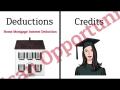 Tax Deduction vs. Tax Credit Tax Deduction vs. Tax Credit