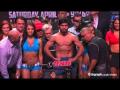 Manny Pacquiao weigh in ahead of welterweight championship Manny Pacquiao weigh in ahead of welterweight championship
