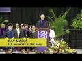 Ray Mabus Delivers LSU's Commencement Address: