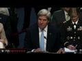 Watch Secretary of State John Kerry's Testimony at Senate Hearing on Proposed U.S. Strike on Syria Watch Secretary of State John Kerry's Testimony at Senate Hearing on Proposed U.S. Strike on Syria