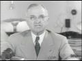 President Harry Truman announces the Bombing of Hiroshima President Harry Truman announces the Bombing of Hiroshima