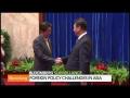 Xi Jinping and Shinzo Abe Share an Awkward Moment at the APEC Summit Xi Jinping and Shinzo Abe Share an Awkward Moment at the APEC Summit