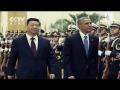 Xi Jinping & Barack Obama pledge peaceful co-existence Xi Jinping & Barack Obama pledge peaceful co-existence