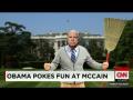 Obama pokes fun at McCain at 2015 WHCD Obama pokes fun at McCain at 2015 WHCD