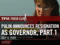 Sarah Palin Resignation Speech Part 1 of 2 Sarah Palin Resignation Speech Part 1 of 2