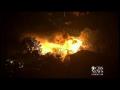 RAW: Flames engulf home in West, Texas after plant explosion RAW: Flames engulf home in West, Texas after plant explosion