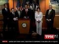 Pelosi On Bachmann's Reaction To DOMA Ruling: 'Who Cares?' Pelosi On Bachmann's Reaction To DOMA Ruling: 'Who Cares?'