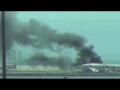Plane crashes at San Francisco airport. Plane crashes at San Francisco airport.