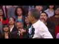 Heckler Interrupts Obama in California Heckler Interrupts Obama in California