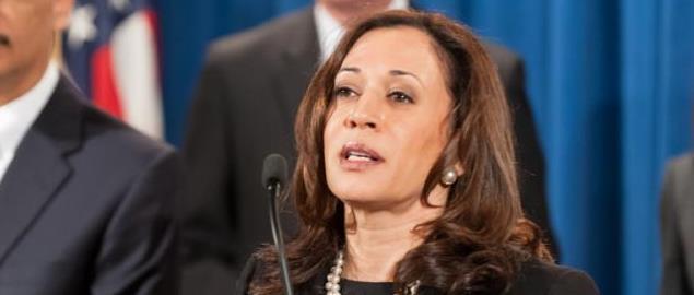 California Attorney General Kamala Harris.